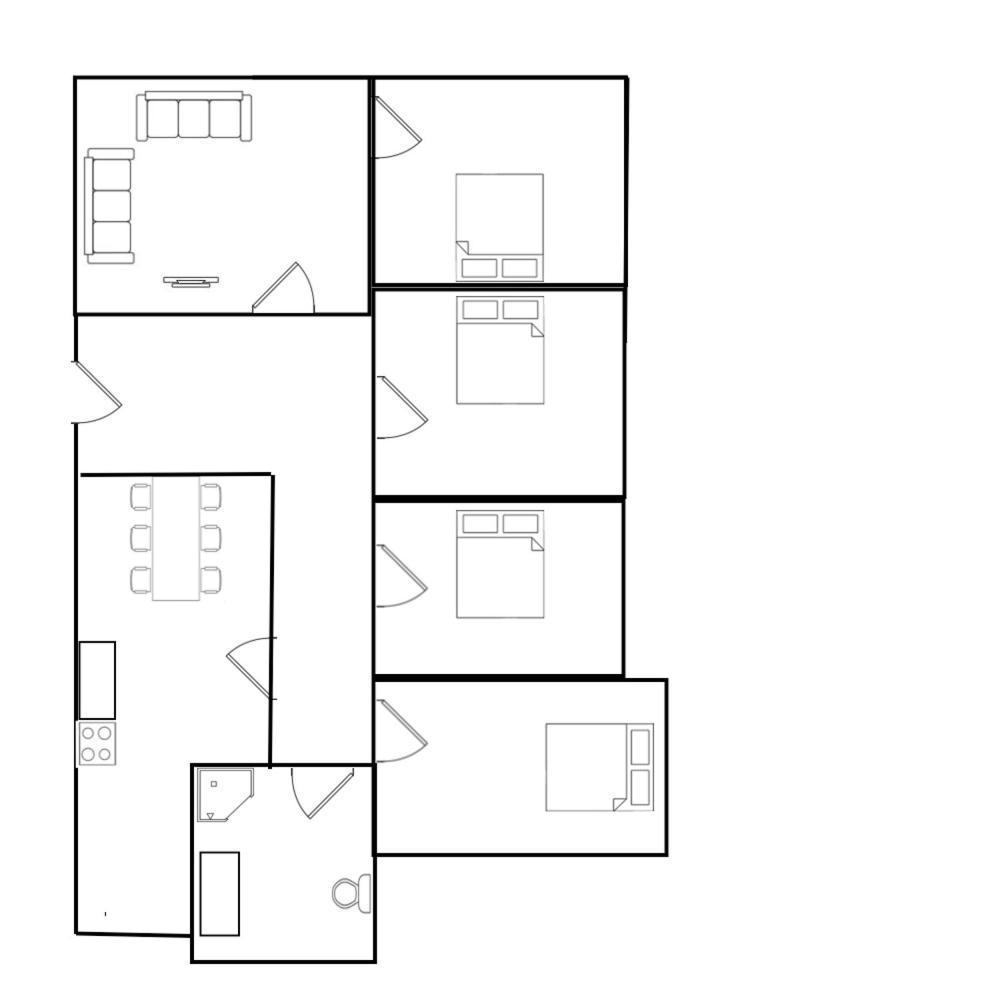 Large Apartment With 4 Bedrooms In Copenhague Extérieur photo